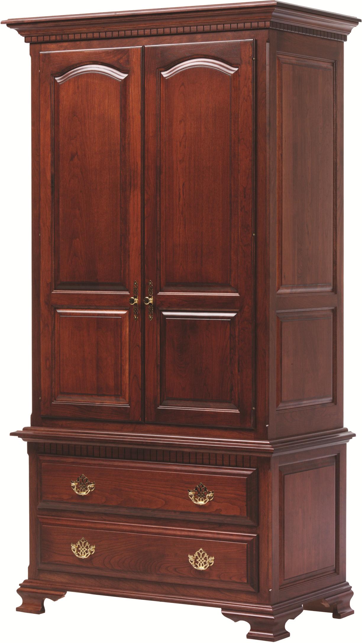 Millcraft Victorias Tradition MF7048AM Armoire with 2 Doors and 2